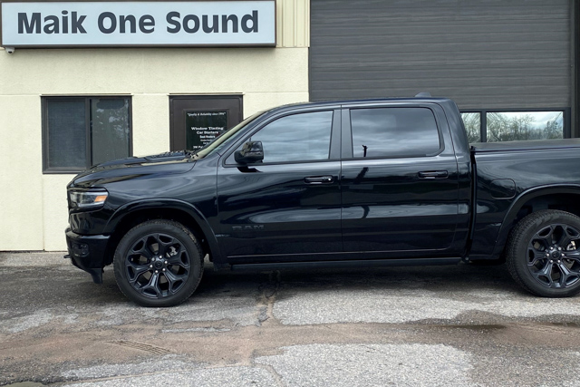 2024 RAM 1500 with professional window tint in North Bay